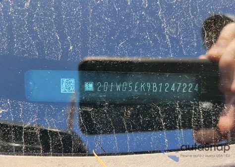 2011 Chevrolet Impala Lt from USA, damaged, VIN 2G1WG5EK9B1247224